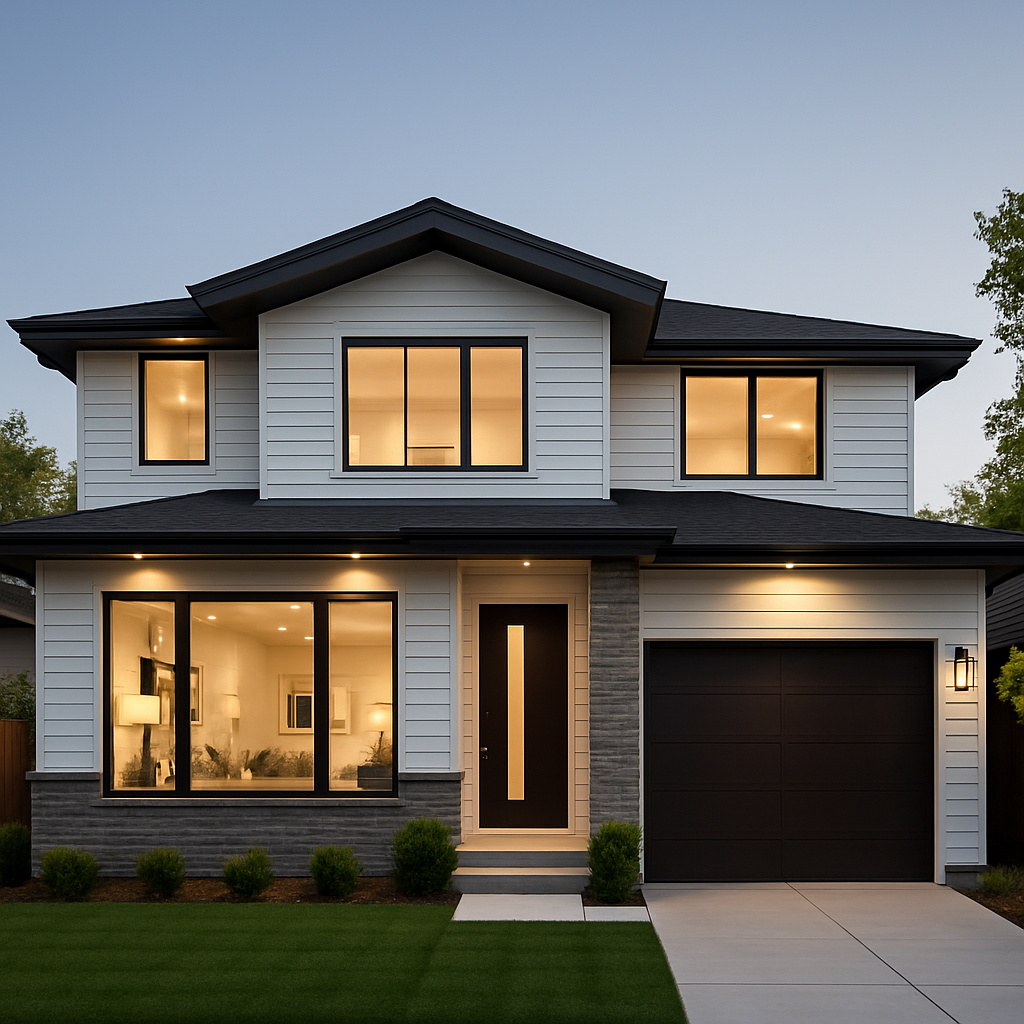 an image of a modern home that has been well updated